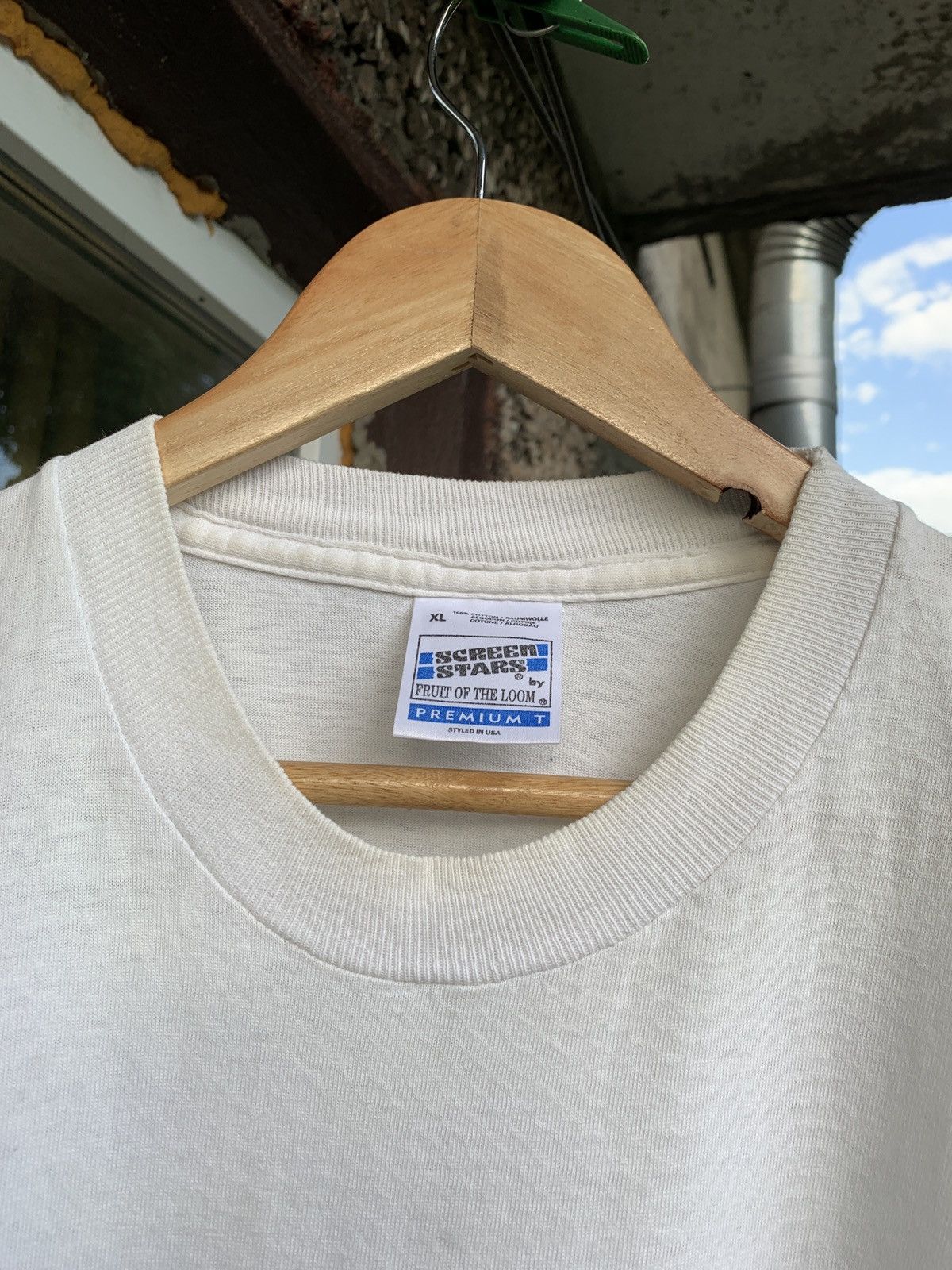 Vintage 90s Vintage Evolution Of Man And Woman Single Stitch T-Shirt Size US XL / EU 56 / 4 - 14 Thumbnail