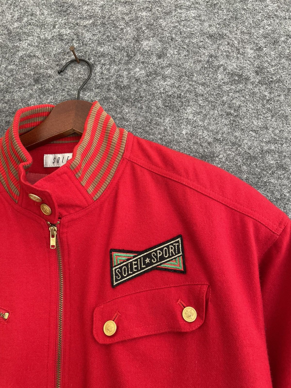 Japanese Brand × Vintage VINTAGE SOLEIL WOOL JACKET Size US M / EU 48-50 / 2 - 6 Thumbnail