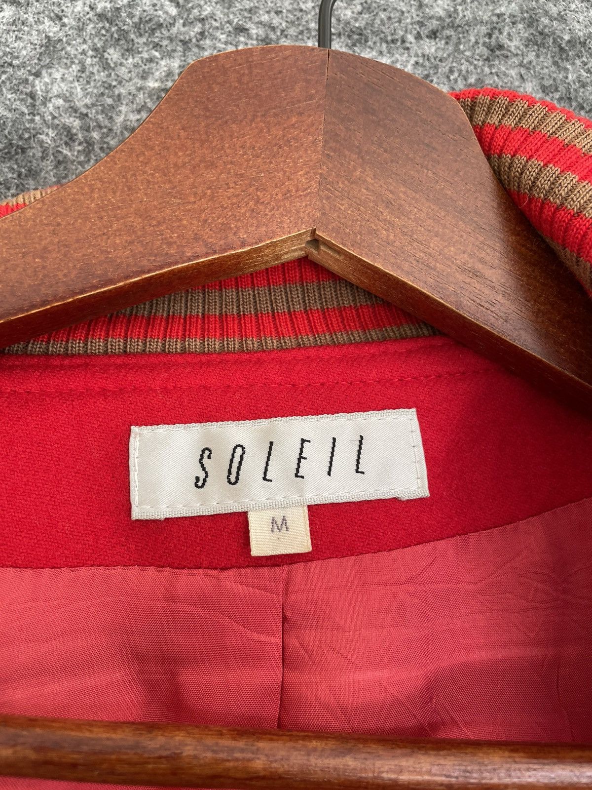Japanese Brand × Vintage VINTAGE SOLEIL WOOL JACKET Size US M / EU 48-50 / 2 - 8 Thumbnail