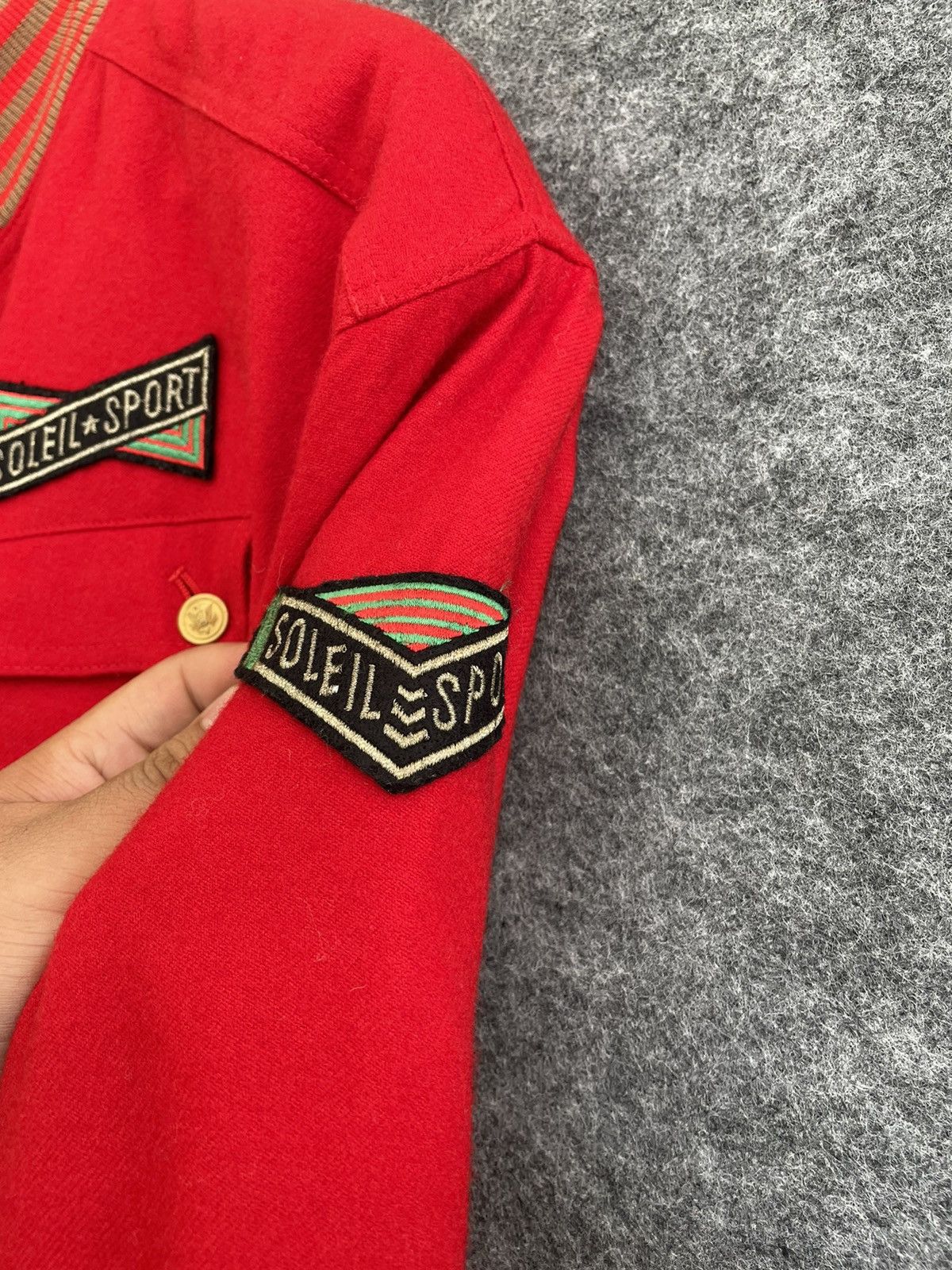Japanese Brand × Vintage VINTAGE SOLEIL WOOL JACKET Size US M / EU 48-50 / 2 - 7 Thumbnail