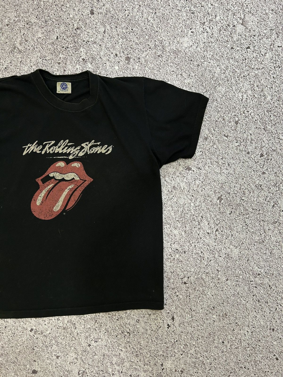 Band Tees × The Rolling Stones × Vintage 00s Vintage 2004 The Rolling Stones Bog Logo T-Shirt Y2K Size US L / EU 52-54 / 3 - 3 Thumbnail