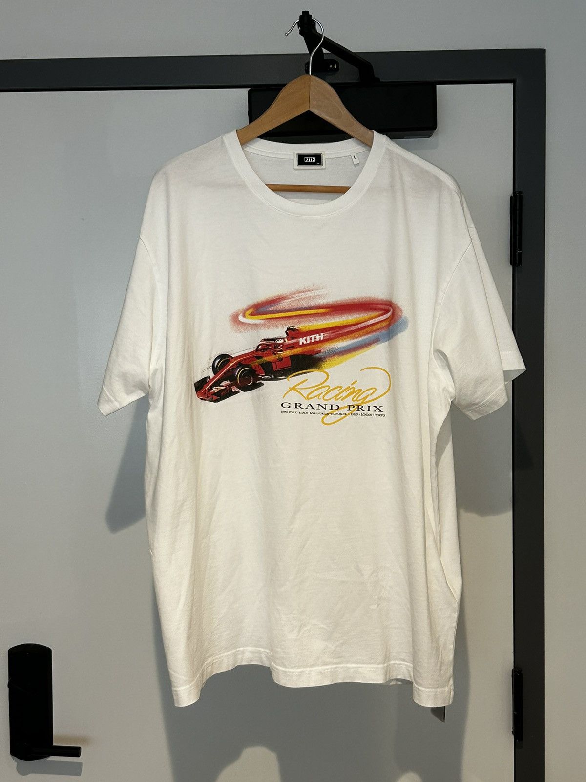 Kith Grand Prix Racing Vintage Tee Formula 1 F1 T-Shirt Sz XXL