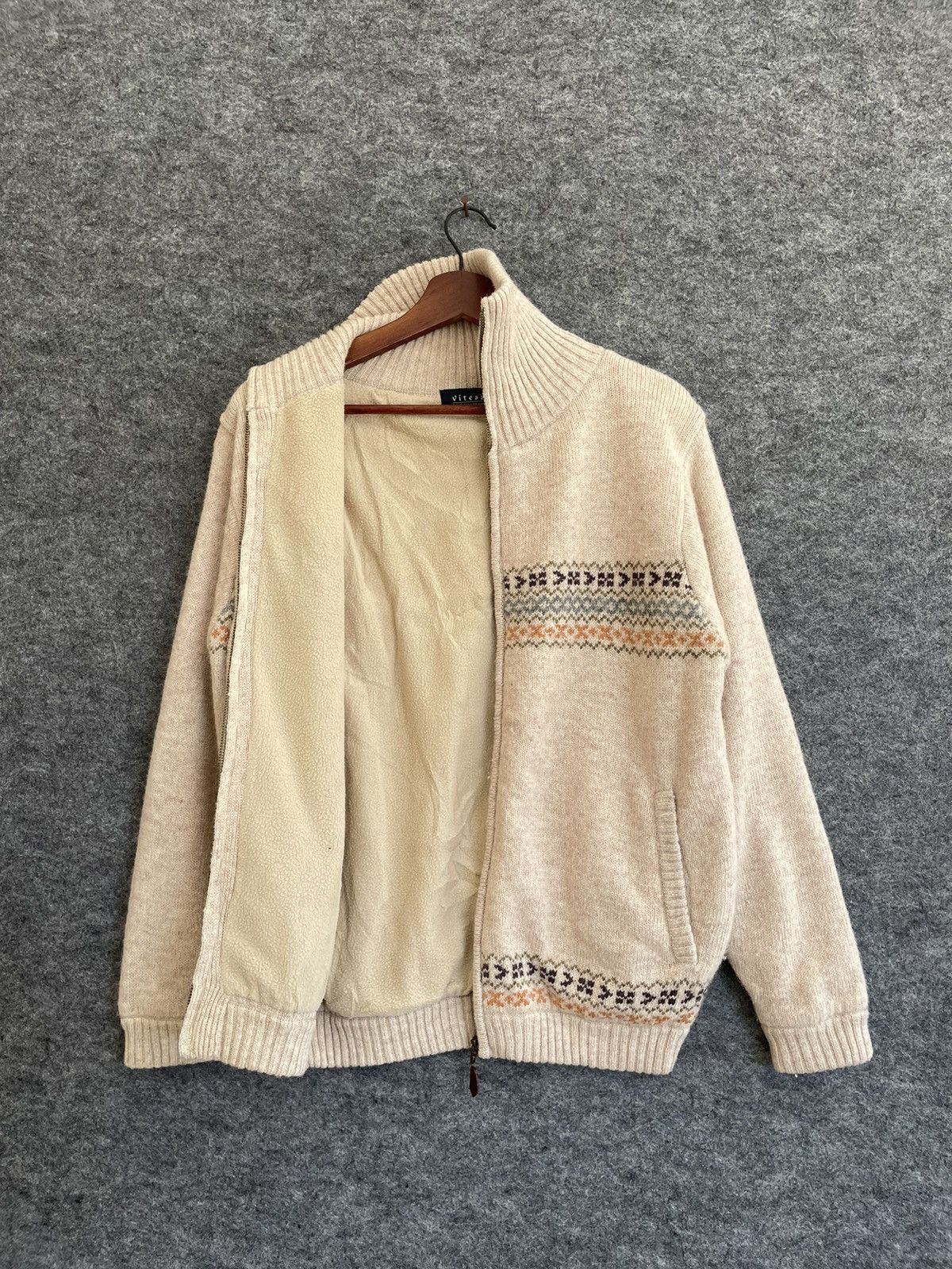 Japanese Brand × Vintage VINTAGE VITESSE KNIT JACKET Size US M / EU 48-50 / 2 - 5 Thumbnail