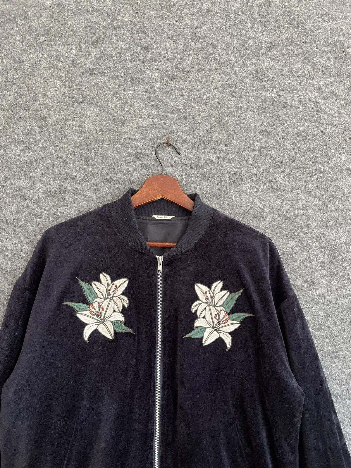Japanese Brand AVAN LILY SUKAJAN VELVET JACKET Size US M / EU 48-50 / 2 - 2 Thumbnail