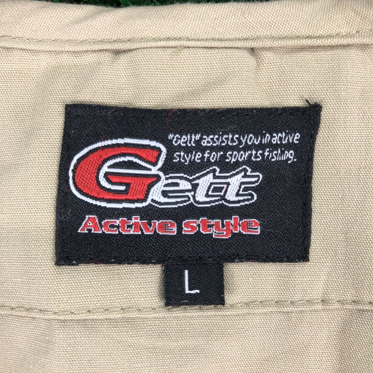 Japanese Brand Vintage 90's Vest Multi Pocket Sport Fishing by Gett Size US M / EU 48-50 / 2 - 11 Thumbnail