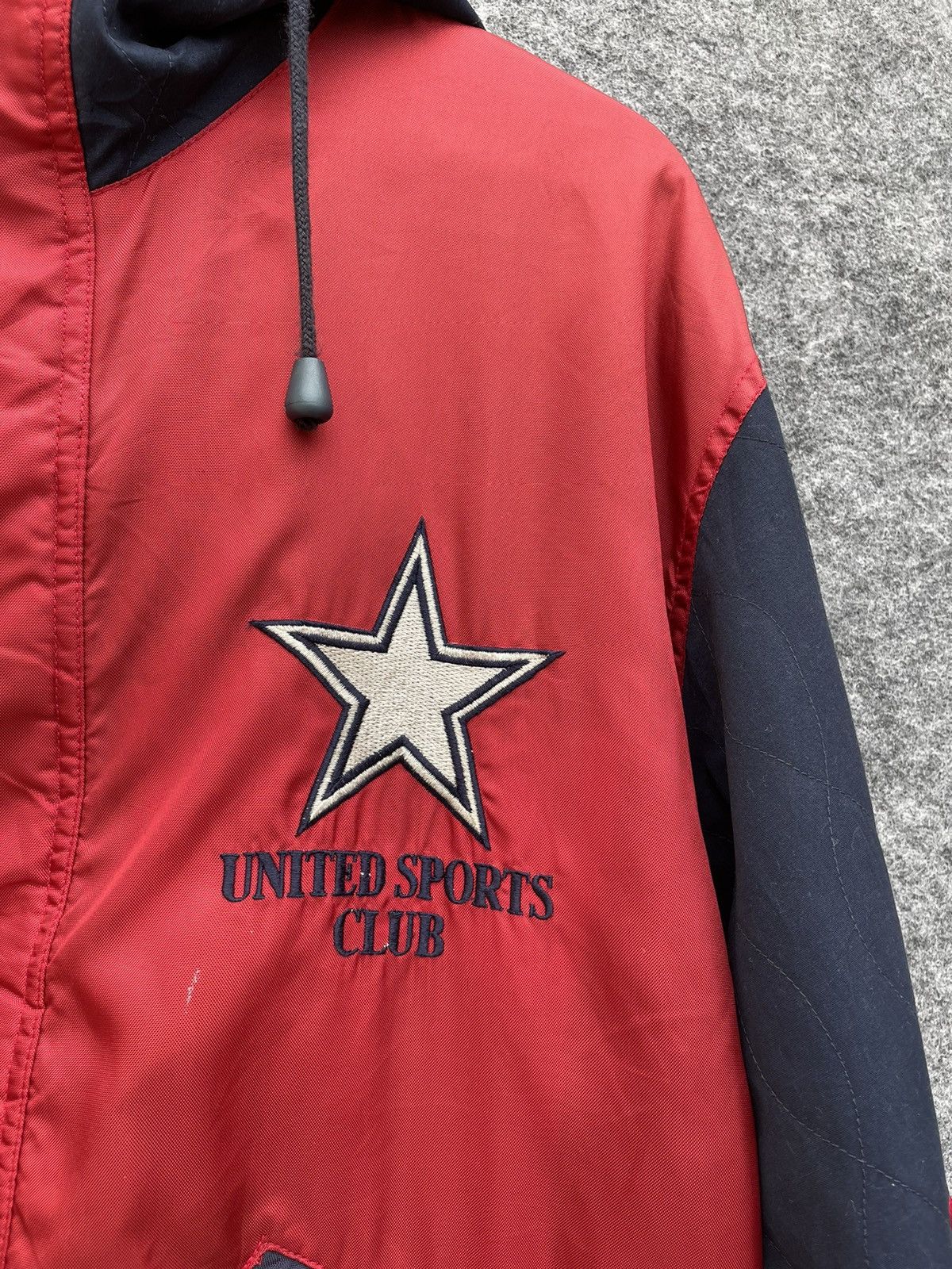 Japanese Brand × Vintage EMBROIDERED UNITED SPORTS CLUB JACKET Size US L / EU 52-54 / 3 - 11 Thumbnail