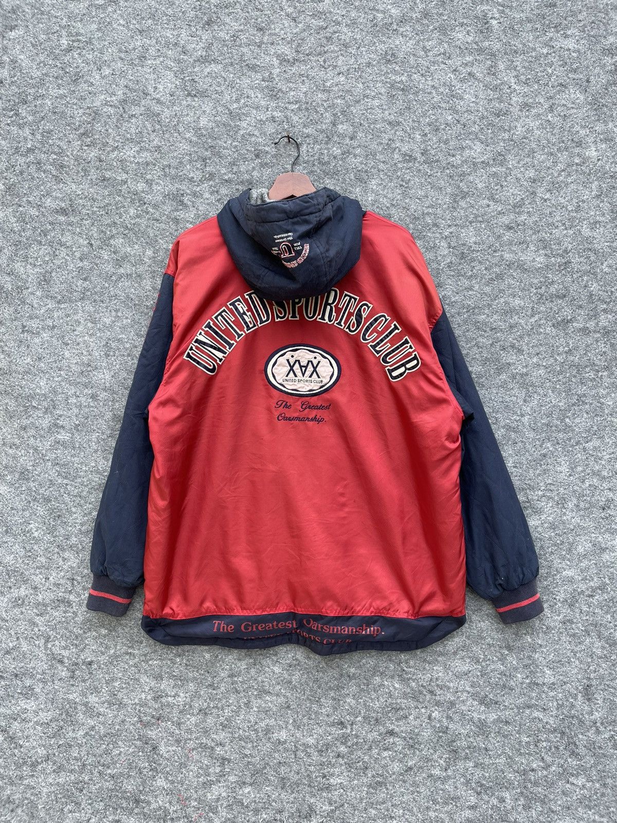 EMBROIDERED UNITED SPORTS CLUB JACKET