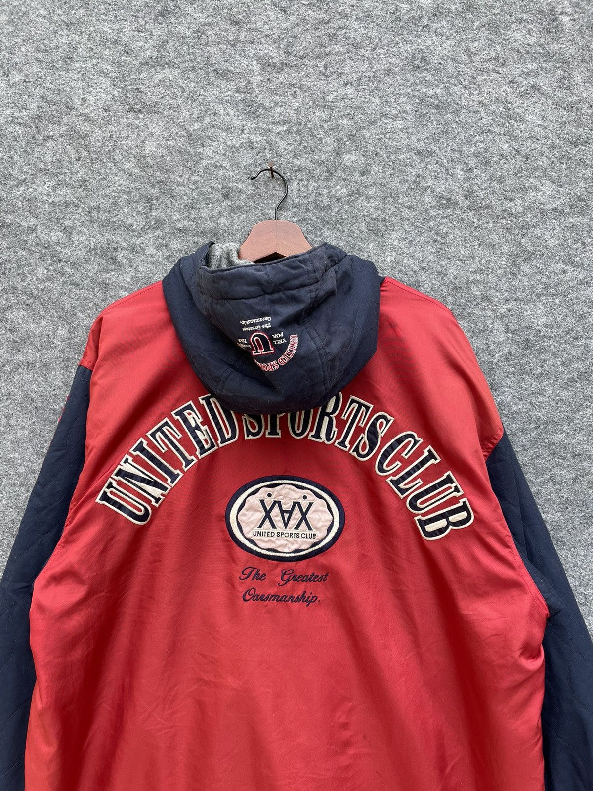 Japanese Brand × Vintage EMBROIDERED UNITED SPORTS CLUB JACKET Size US L / EU 52-54 / 3 - 2 Thumbnail