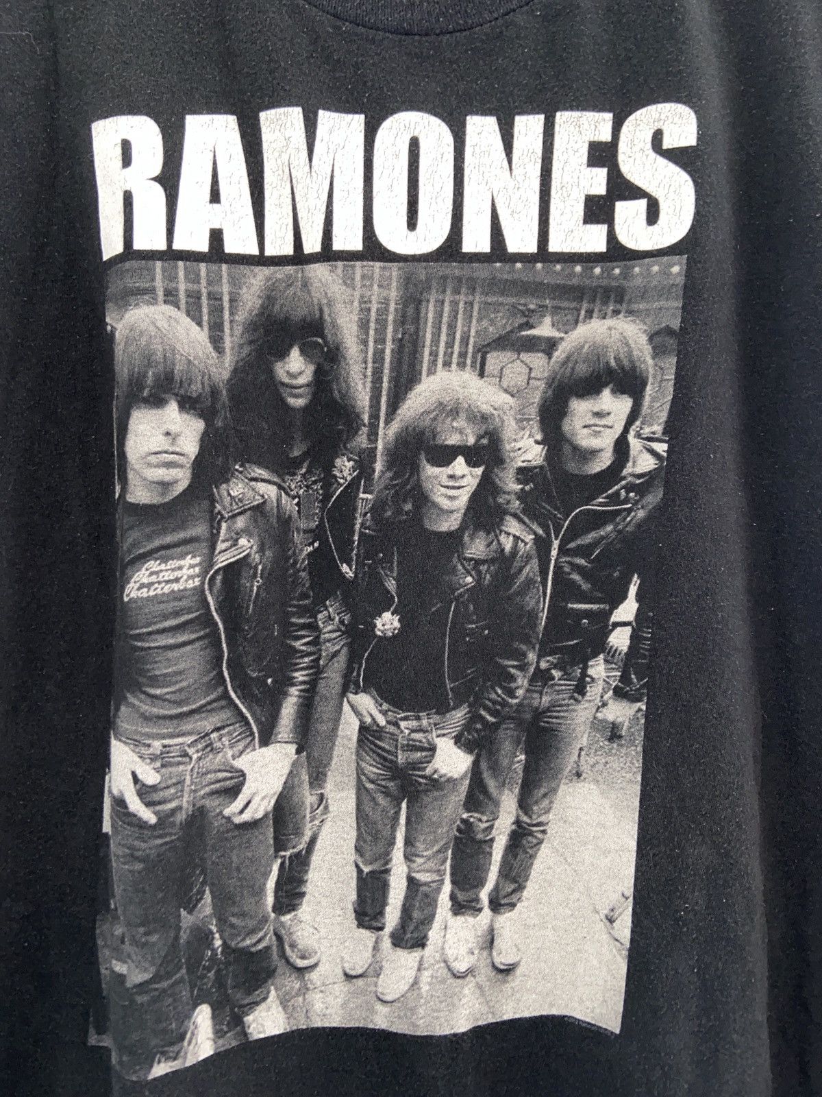 Band Tees Ramones 1.2.3.4 Band Tee XXL Vintage 1/1 Rare Find UNI Size US XXL / EU 58 / 5 - 2 Thumbnail
