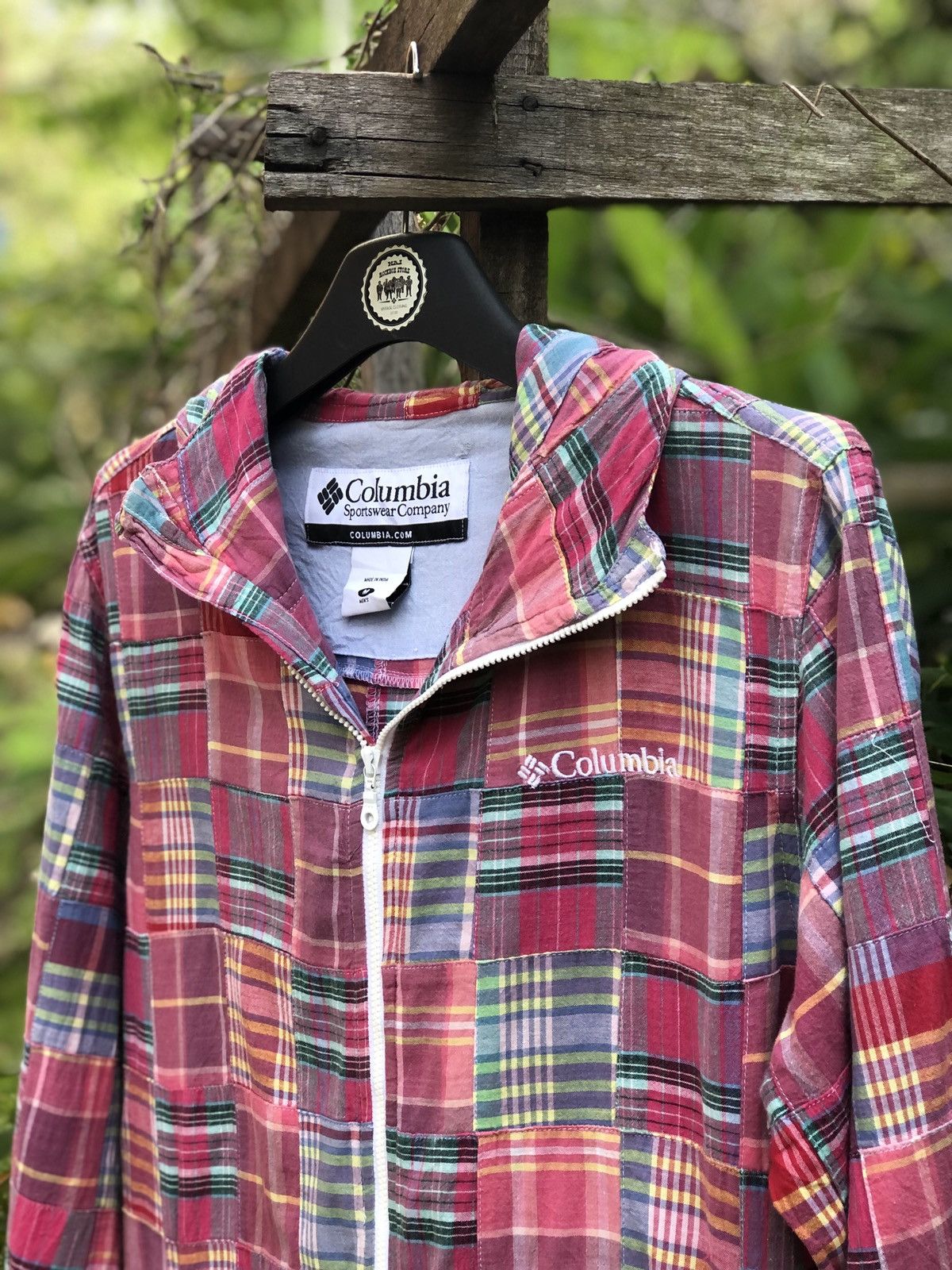 Columbia Columbia Patchwork Multicolor Zipper Jacket Hoodie Size US M / EU 48-50 / 2 - 2 Thumbnail