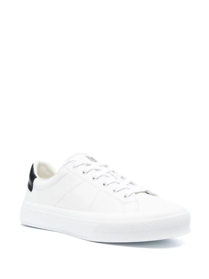 White City Court Low-Top Leather Sneakers