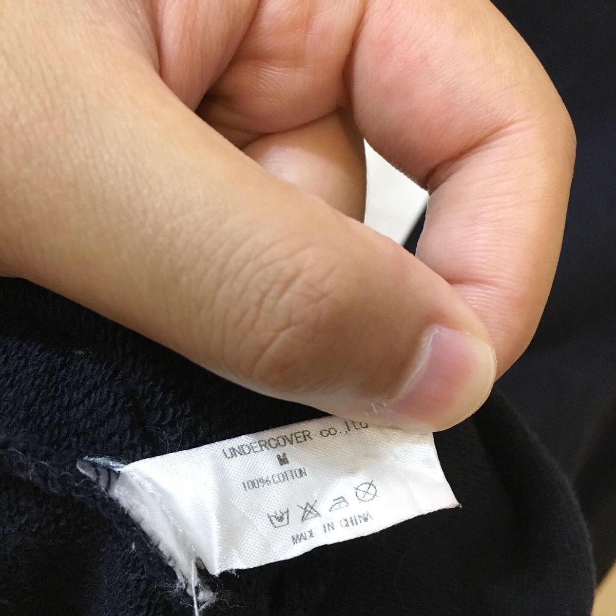 Japanese Brand × Jun Takahashi × Undercover Undercover OG Logo Sweatshirt Size US M / EU 48-50 / 2 - 4 Thumbnail