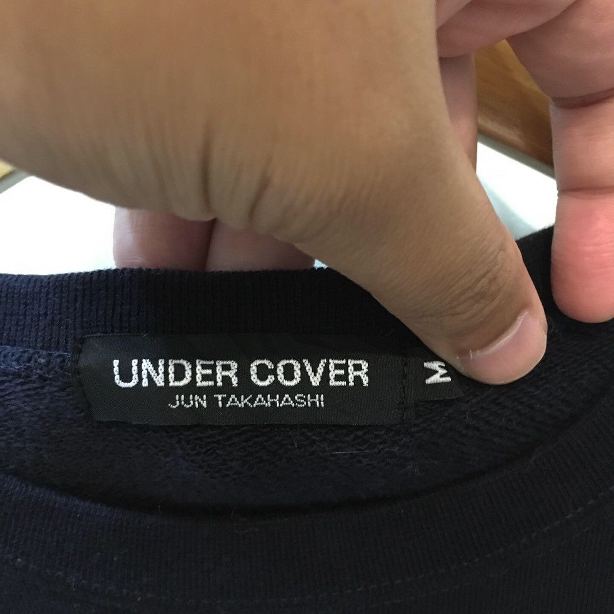 Japanese Brand × Jun Takahashi × Undercover Undercover OG Logo Sweatshirt Size US M / EU 48-50 / 2 - 3 Thumbnail