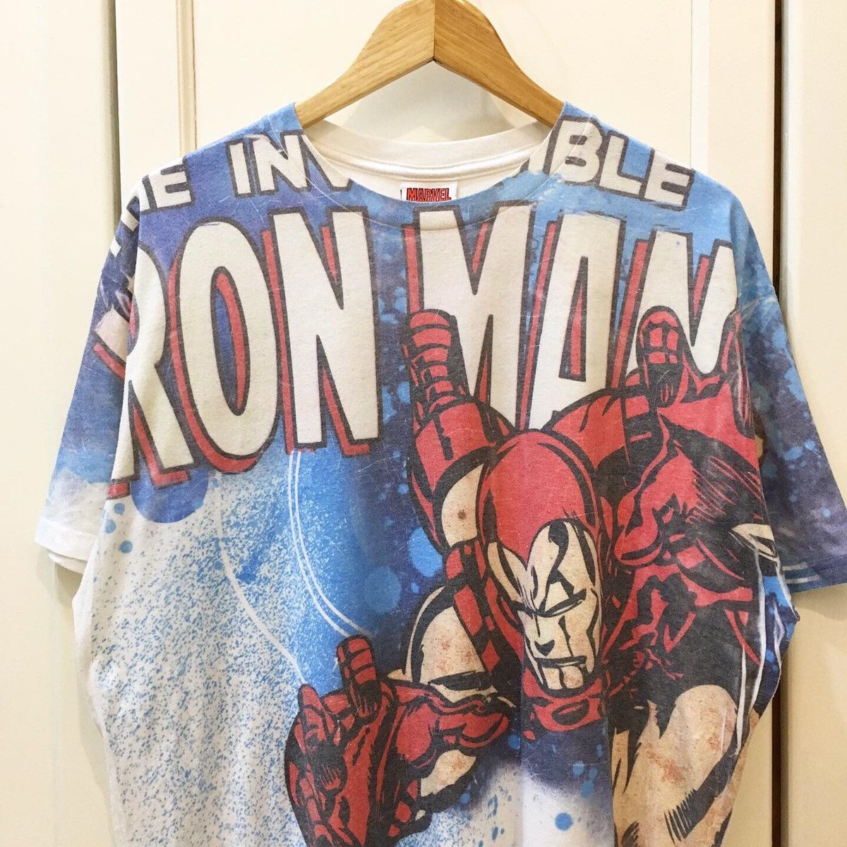 Marvel Comics Vintage Y2K Iron Man Tee Size US XL / EU 56 / 4 - 2 Thumbnail