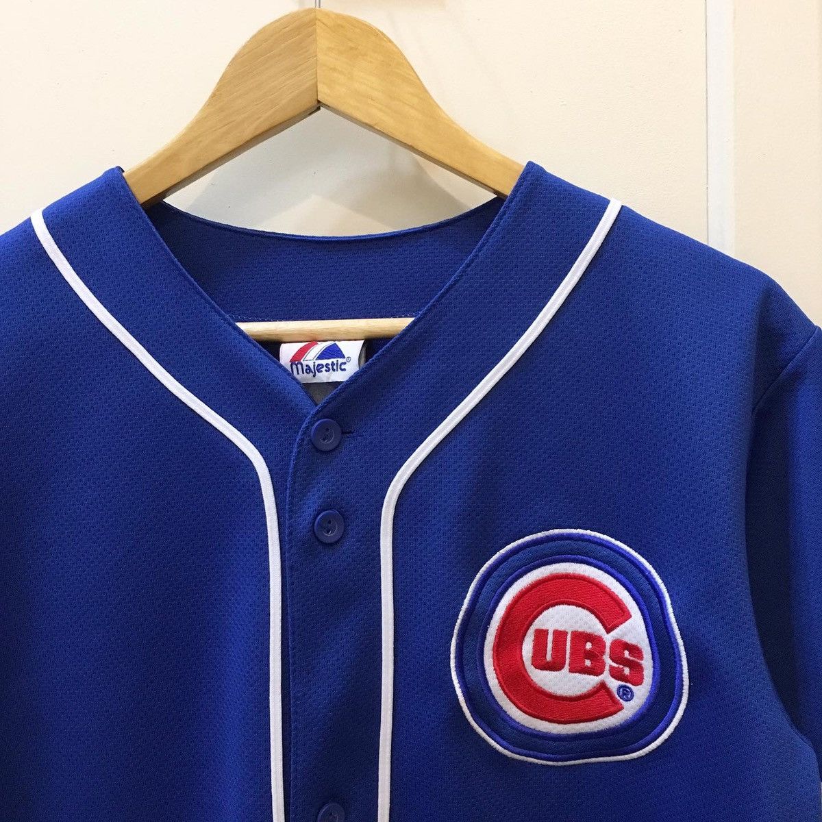 MLB × Majestic × Vintage Vintage Cubs Baseball Jersey Size US M / EU 48-50 / 2 - 2 Thumbnail