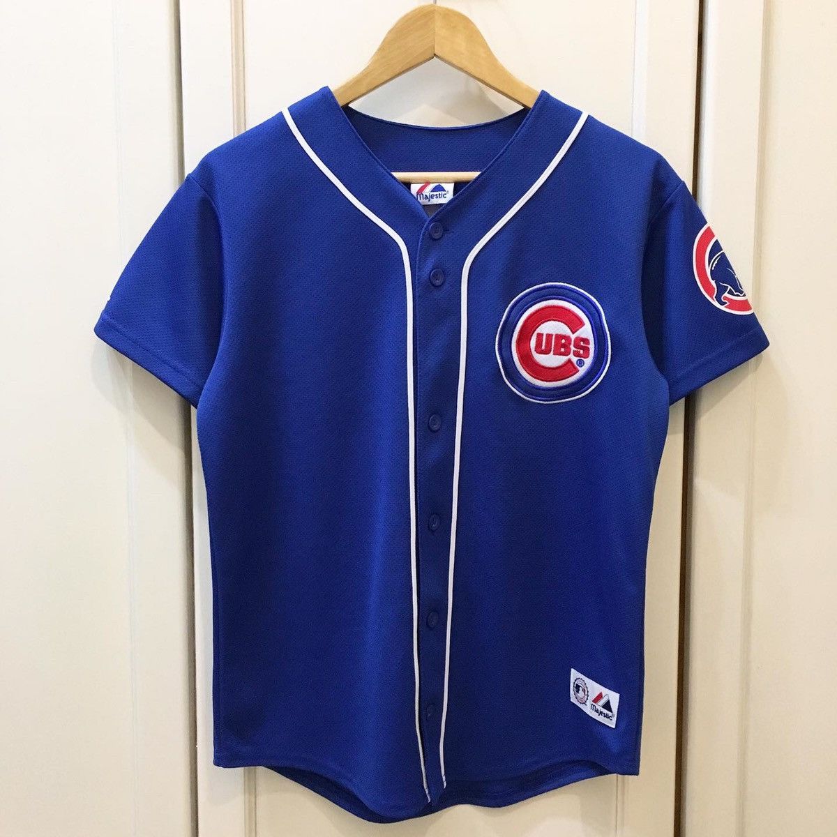 MLB × Majestic × Vintage Vintage Cubs Baseball Jersey Size US M / EU 48-50 / 2 - 1 Thumbnail