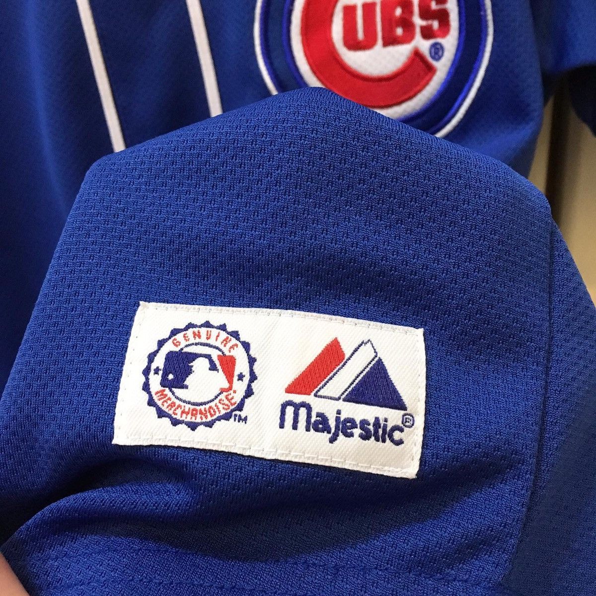 MLB × Majestic × Vintage Vintage Cubs Baseball Jersey Size US M / EU 48-50 / 2 - 7 Thumbnail