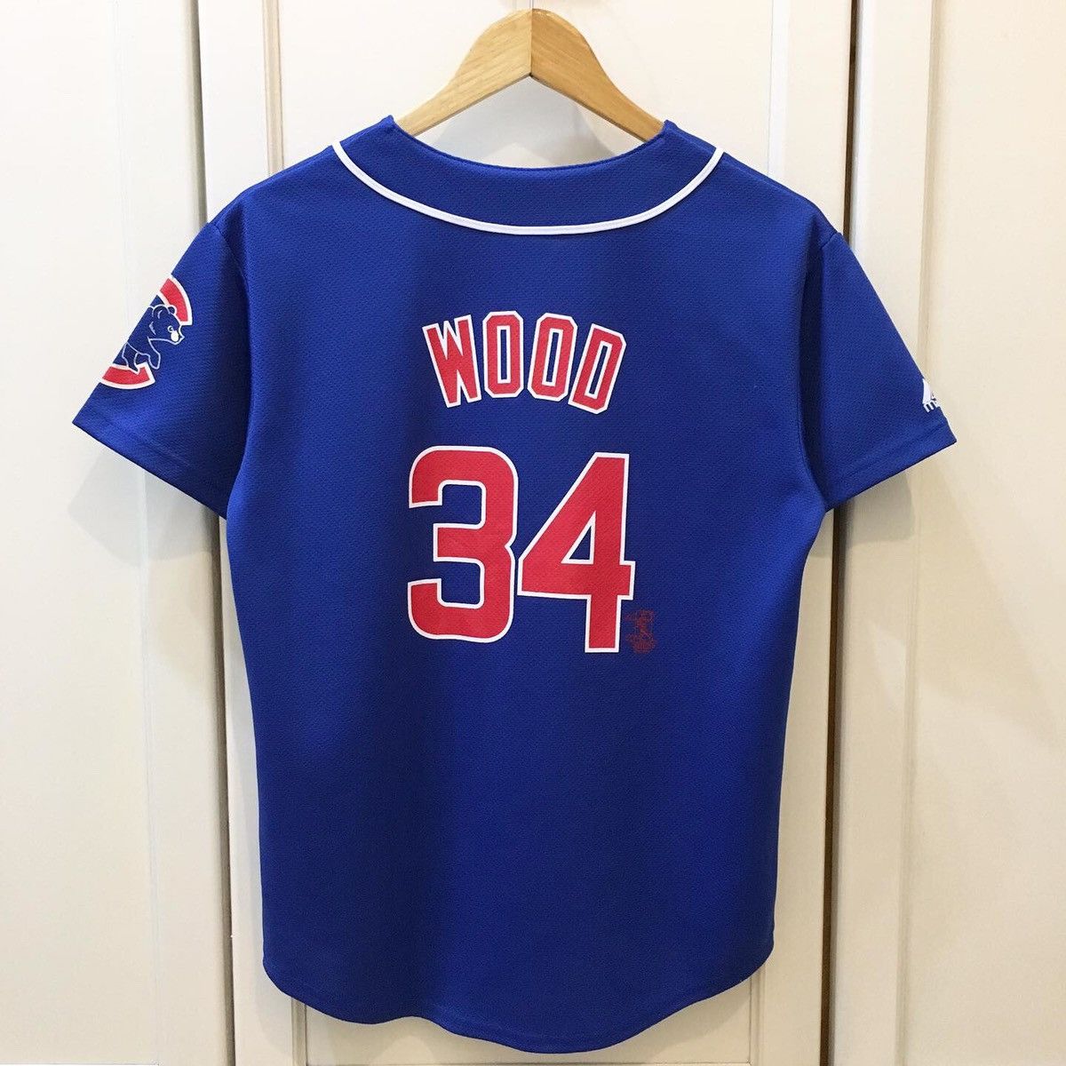 MLB × Majestic × Vintage Vintage Cubs Baseball Jersey Size US M / EU 48-50 / 2 - 9 Thumbnail