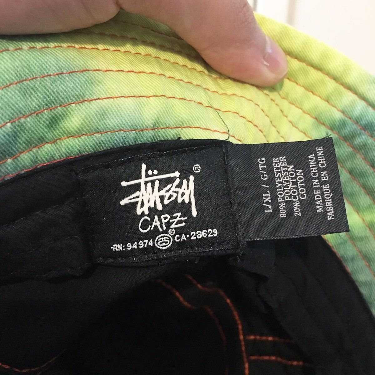 Stussy Vintage Y2K Stussy Bucket Hat Size ONE SIZE - 4 Thumbnail