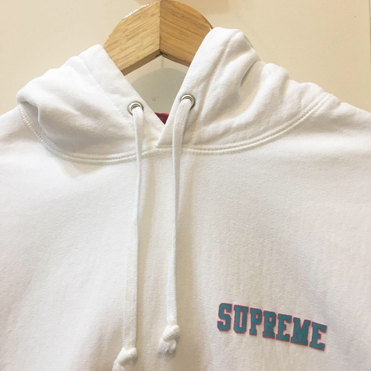 Supreme Supreme FW16 Striped Cuff Hoodie Size US M / EU 48-50 / 2 - 2 Thumbnail