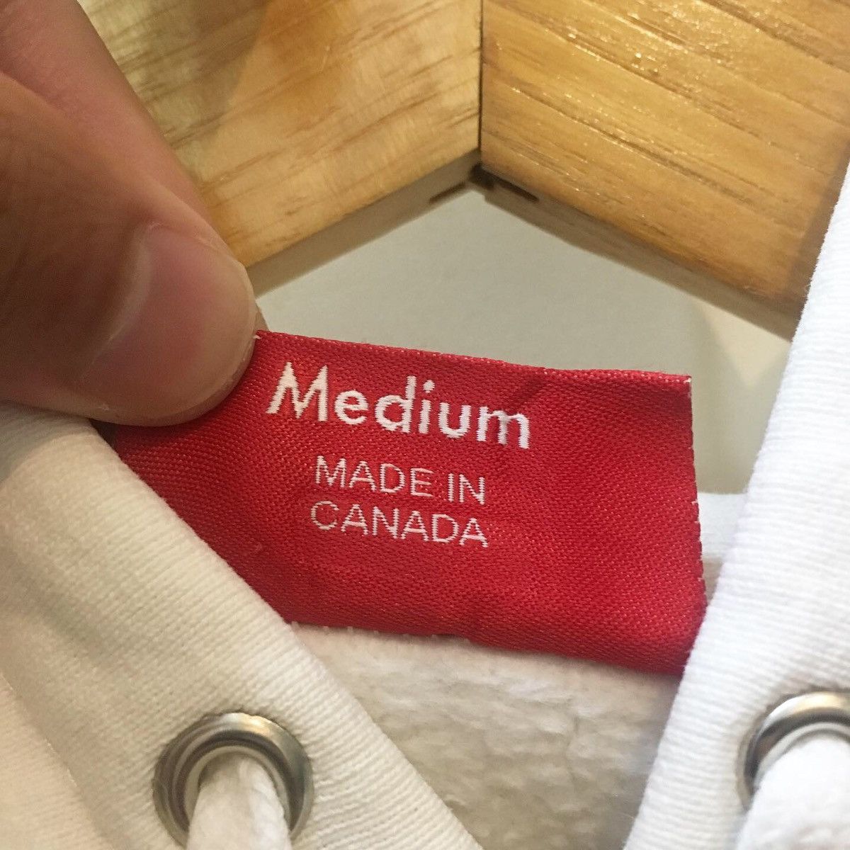 Supreme Supreme FW16 Striped Cuff Hoodie Size US M / EU 48-50 / 2 - 5 Thumbnail