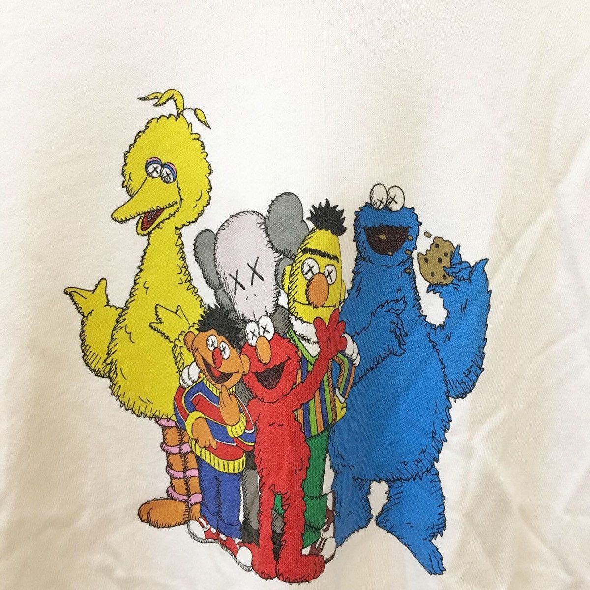 Japanese Brand Kaws x Sesame Street Hoodie Size US M / EU 48-50 / 2 - 2 Thumbnail