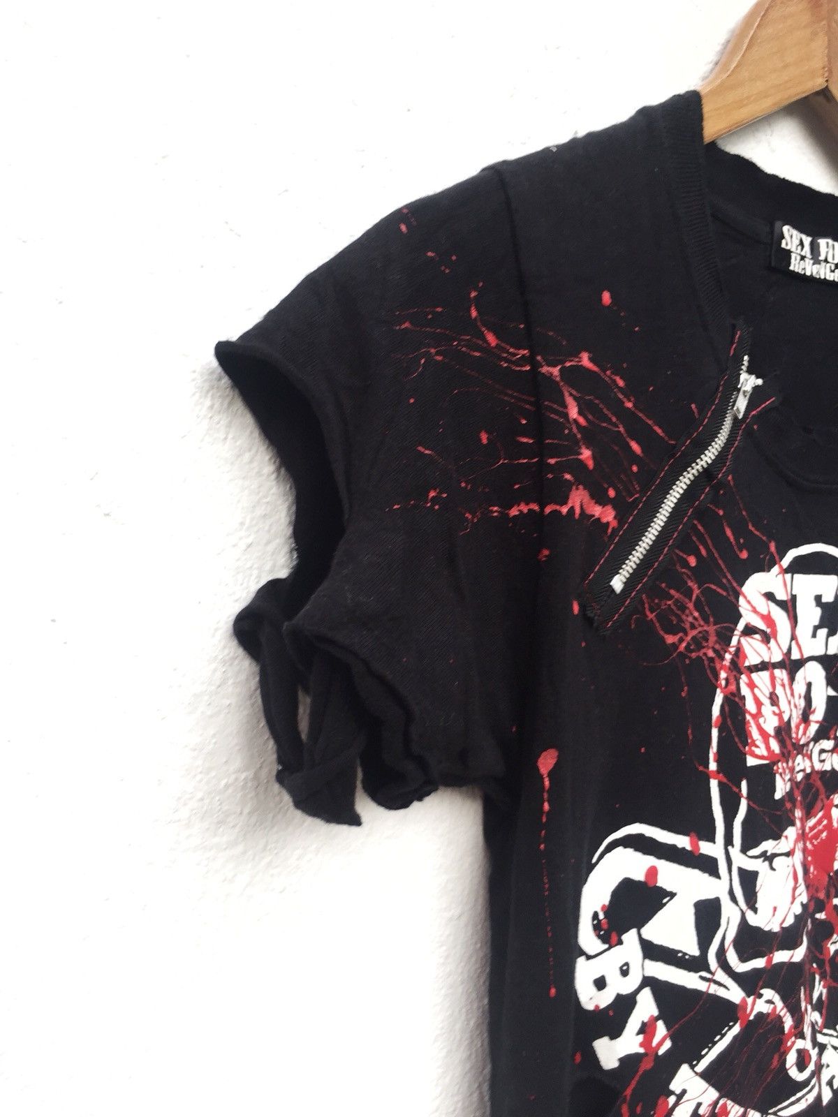 Sex Pot ReVeNGe SexPotRevenge Paint Splash Anarchy Chaos Shirt Size US XS / EU 42 / 0 - 6 Thumbnail