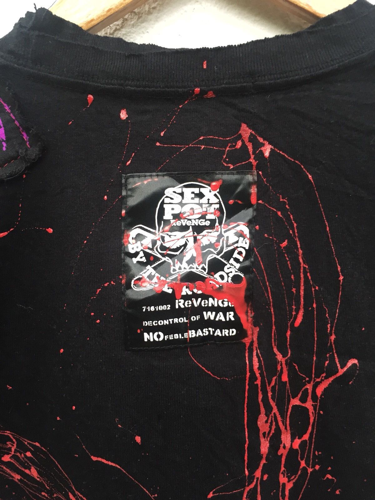Sex Pot ReVeNGe SexPotRevenge Paint Splash Anarchy Chaos Shirt Size US XS / EU 42 / 0 - 10 Thumbnail