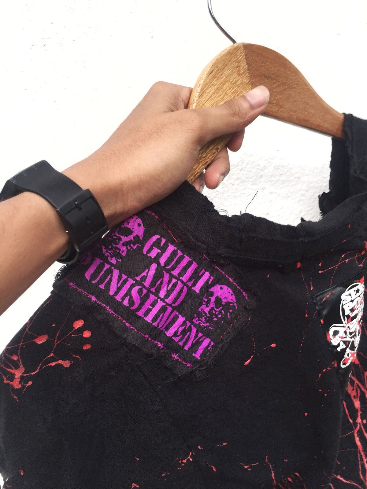 Sex Pot ReVeNGe SexPotRevenge Paint Splash Anarchy Chaos Shirt Size US XS / EU 42 / 0 - 9 Thumbnail