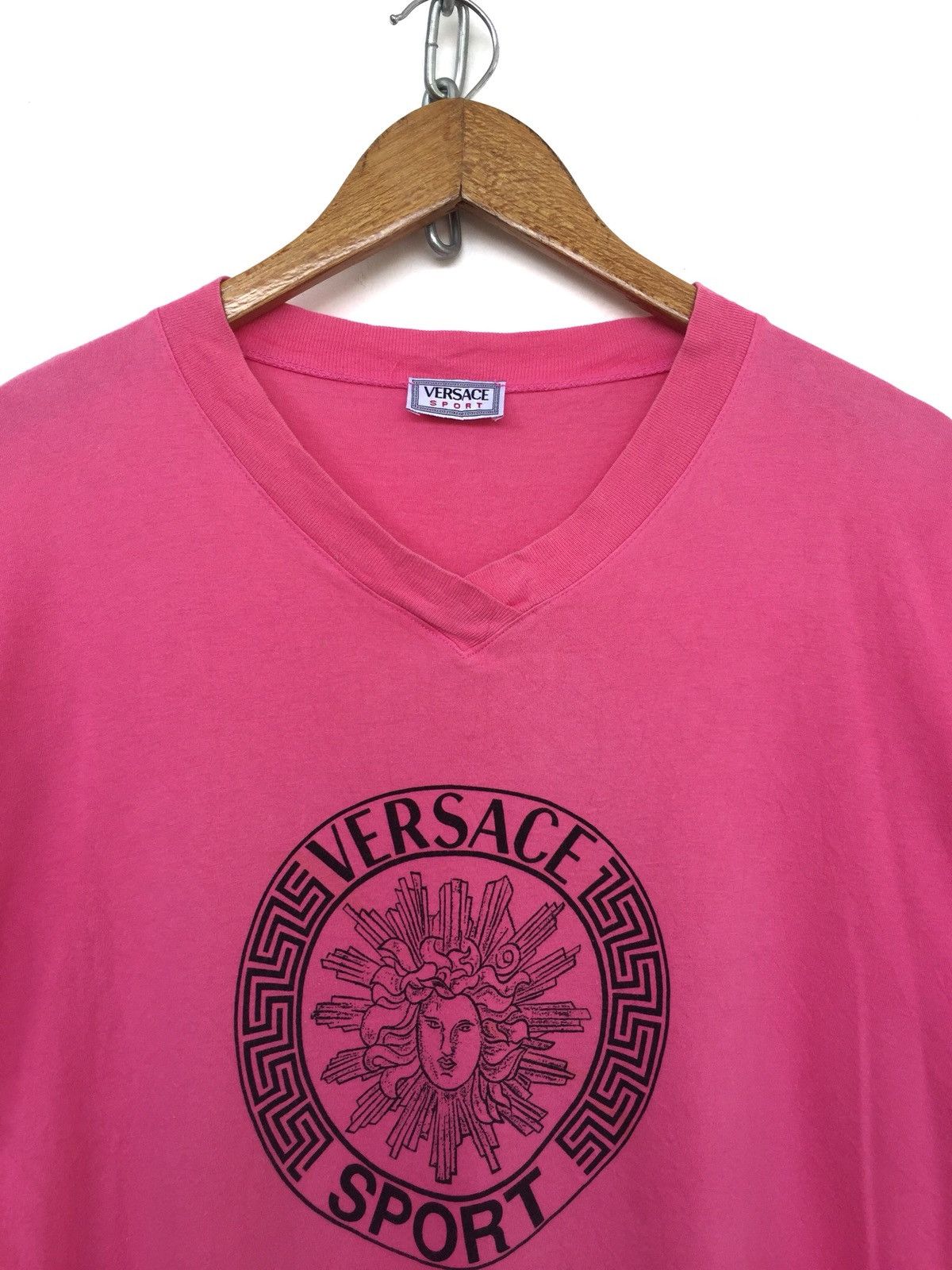 Versace HEAT🔥90s Iconic Medusa Logo Versace Sport Shirt Size US M / EU 48-50 / 2 - 2 Thumbnail