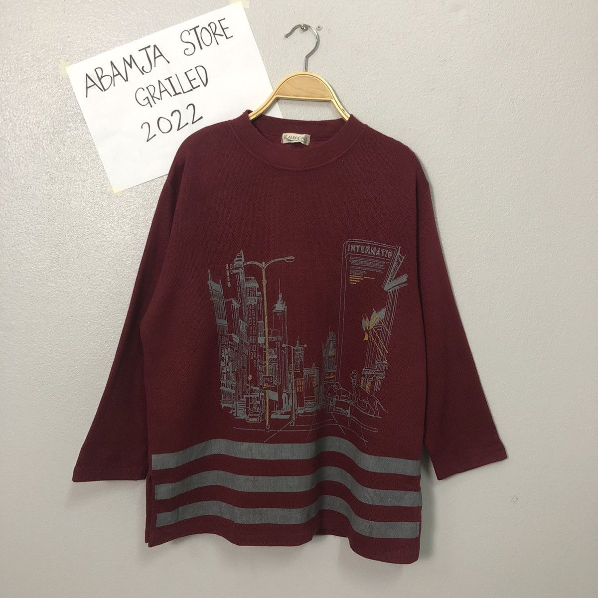 Japanese Brand × Vintage Vintage Rally Call Big Logo Sweater Size US M / EU 48-50 / 2 - 1 Thumbnail