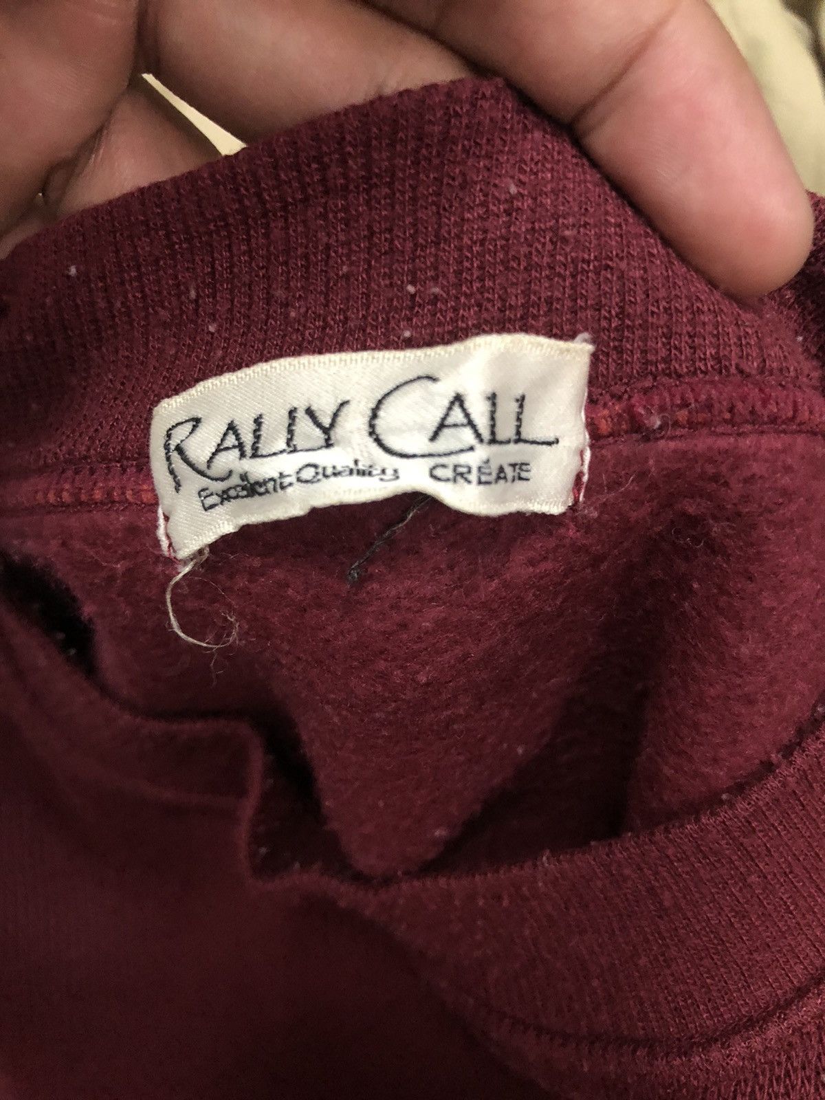 Japanese Brand × Vintage Vintage Rally Call Big Logo Sweater Size US M / EU 48-50 / 2 - 9 Thumbnail