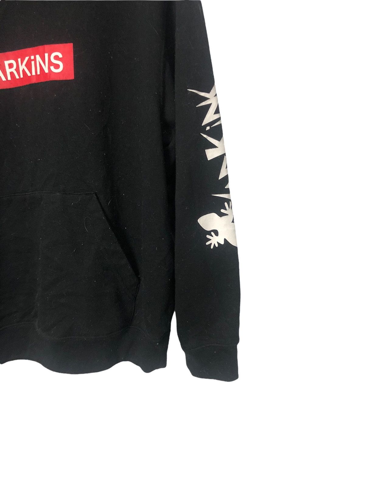 Japanese Brand Vintage Larkins Blue Spell Out Big Logo Hoodie Sweatshirt Size US L / EU 52-54 / 3 - 2 Thumbnail