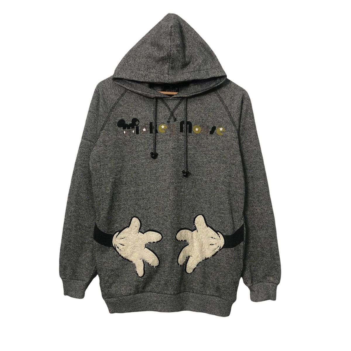Disney Vintage Disney Mickey & Minnie Big Logo Hoodie Sweatshirt Size US M / EU 48-50 / 2 - 1 Thumbnail