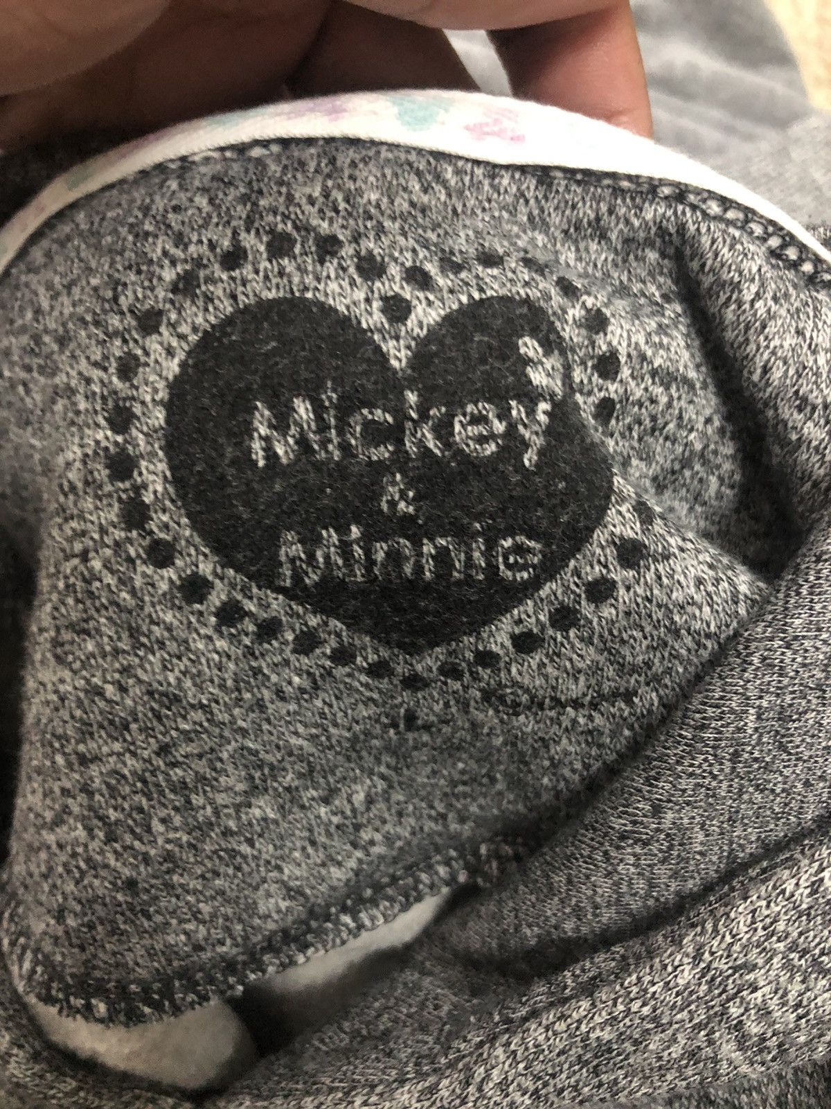 Disney Vintage Disney Mickey & Minnie Big Logo Hoodie Sweatshirt Size US M / EU 48-50 / 2 - 10 Thumbnail