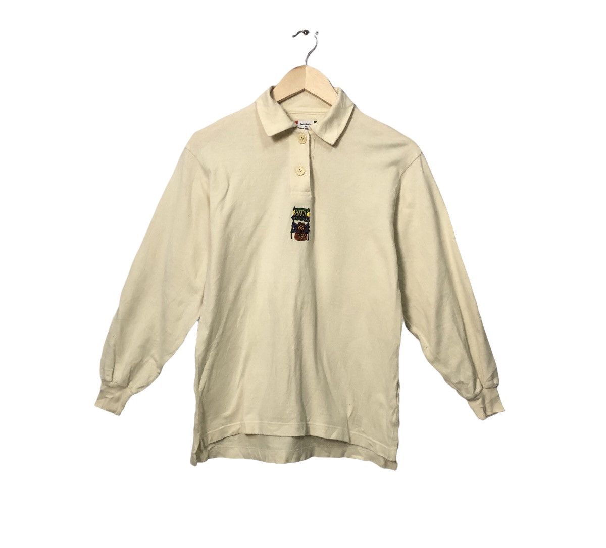 Jean Charles De Castelbajac Vintage Jean Charles de Castelbajac Sport Long Sleeve Shirt Size US S / EU 44-46 / 1 - 1 Thumbnail