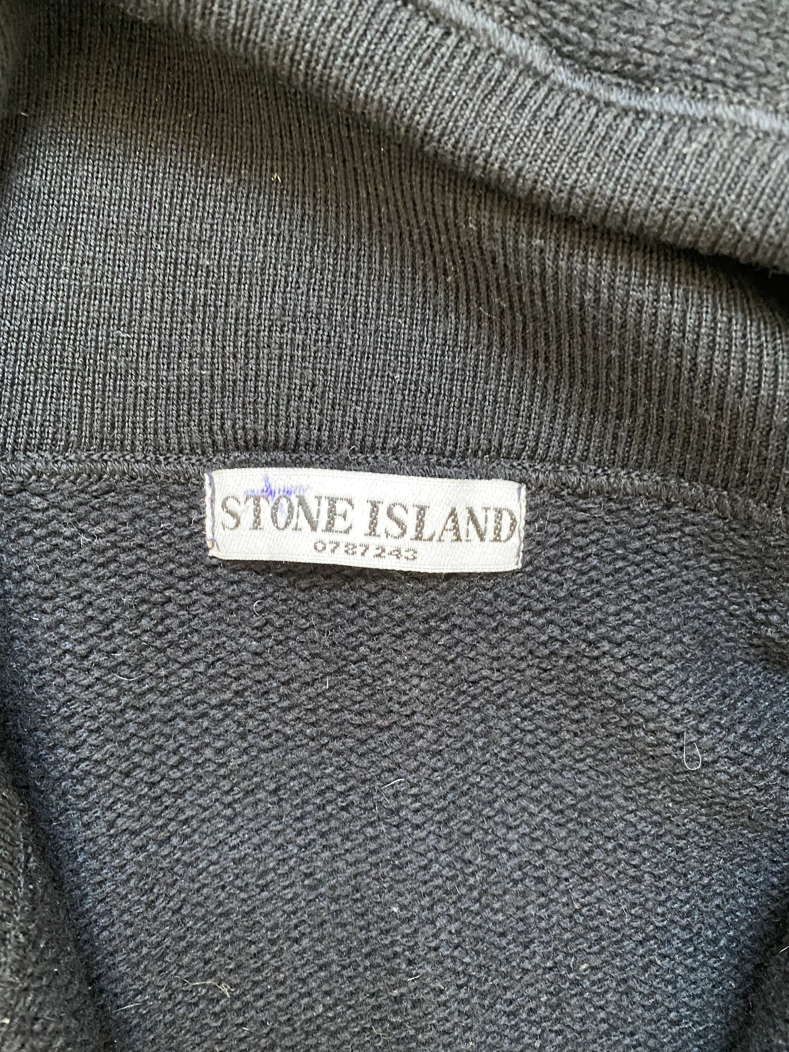 Stone Island Stone Island Vintage Zip Wool Hoodie / Sweater Size US XL / EU 56 / 4 - 8 Thumbnail