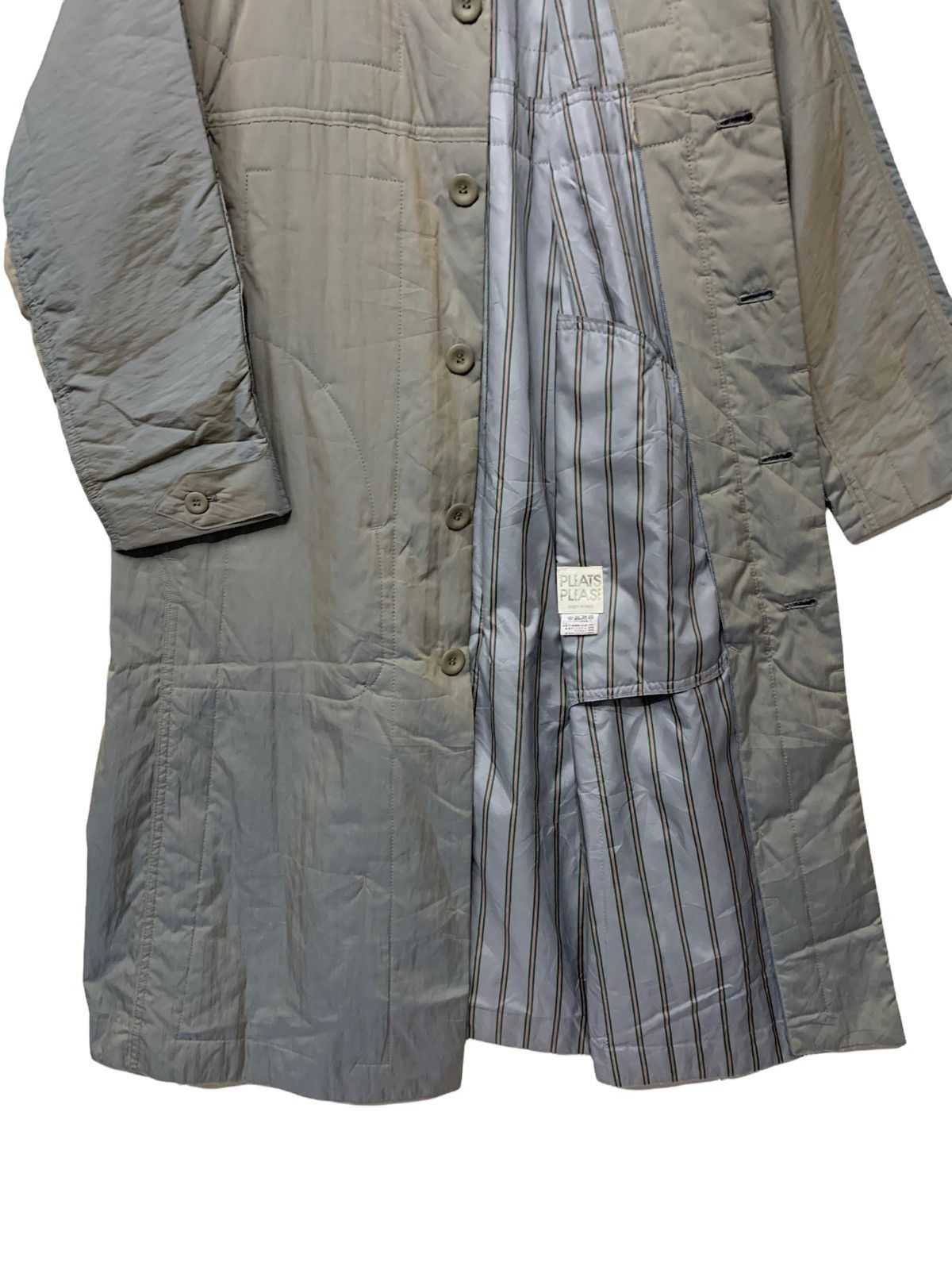 Issey Miyake 🔥HOT ITEM ISSEY PLEATE PLEASE OVERCOAT JACKET Size US M / EU 48-50 / 2 - 4 Thumbnail