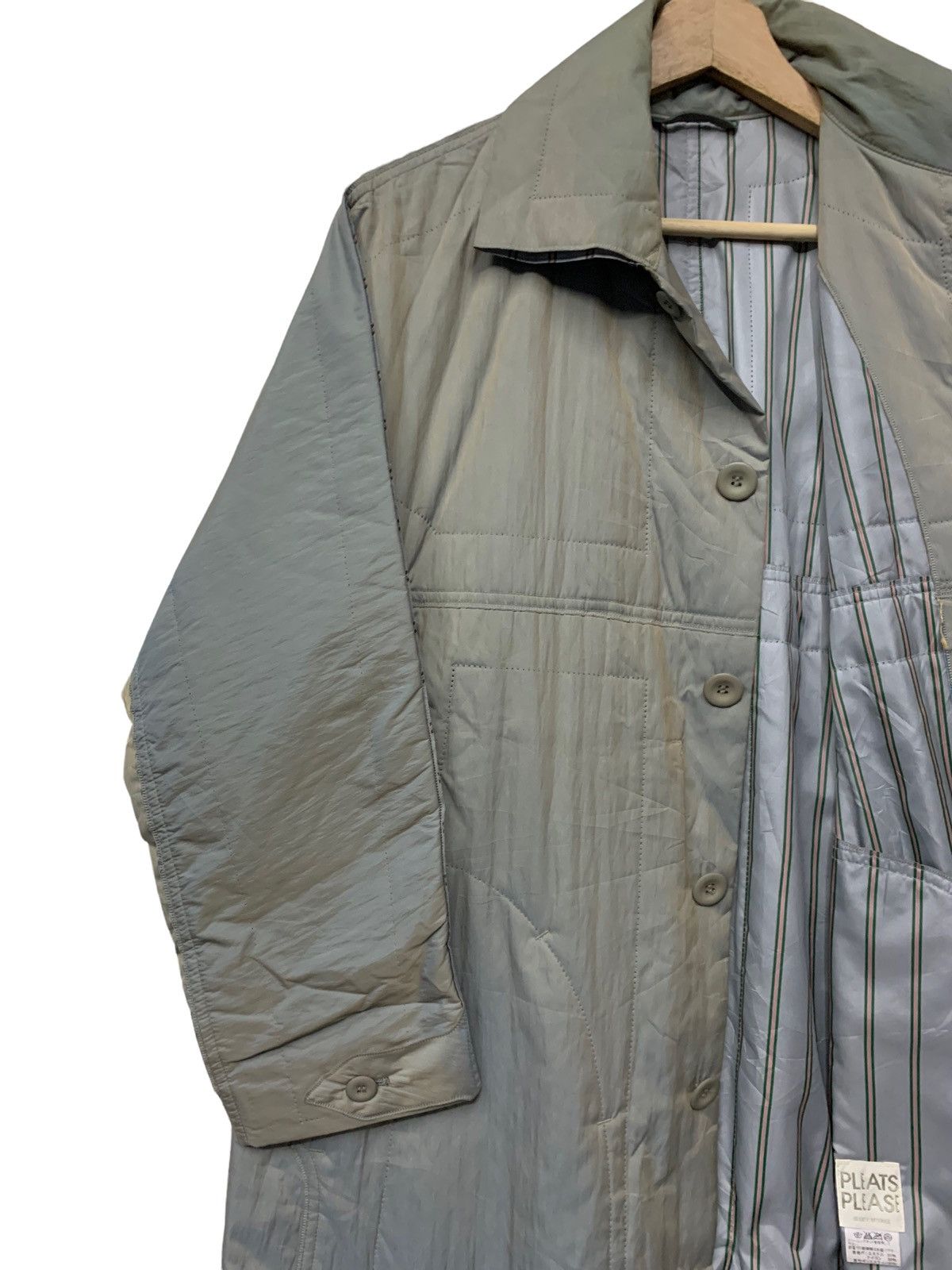 Issey Miyake 🔥HOT ITEM ISSEY PLEATE PLEASE OVERCOAT JACKET Size US M / EU 48-50 / 2 - 3 Thumbnail