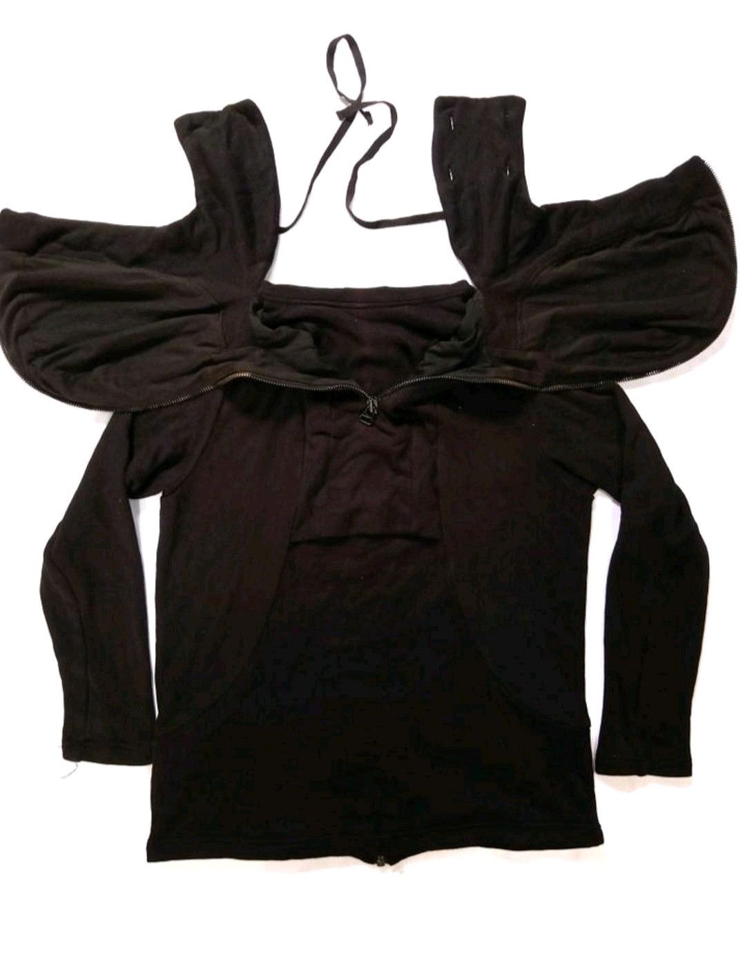 Helmut Lang 🔥HELMUT LANG SWOOSH MENS ZIPPER HOODIE Size US S / EU 44-46 / 1 - 2 Thumbnail