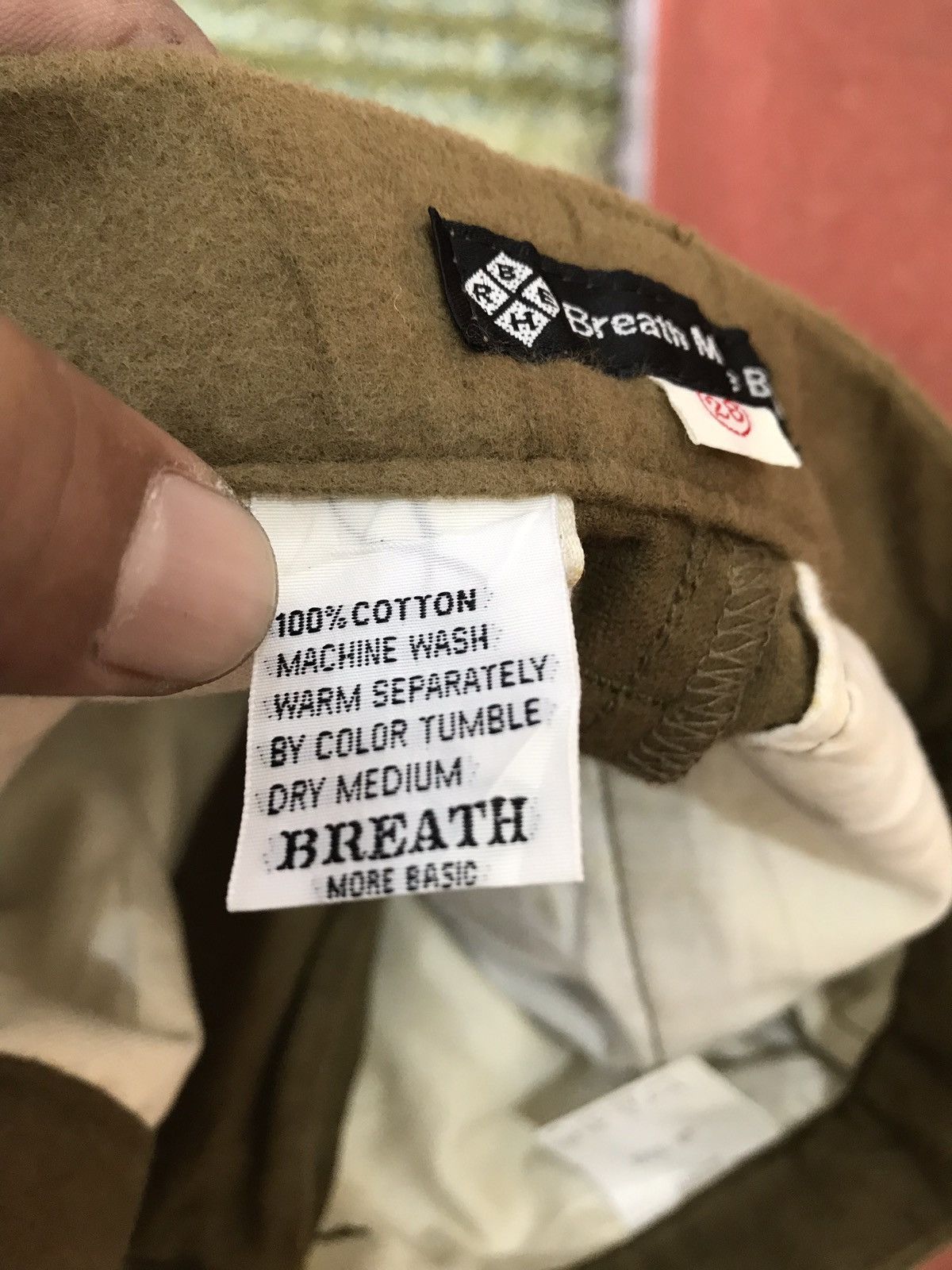 Breath & Stone × Japanese Brand Made In Japan Breath More Basic tactical Cargo Trousers Size US 26 / EU 42 - 8 Thumbnail