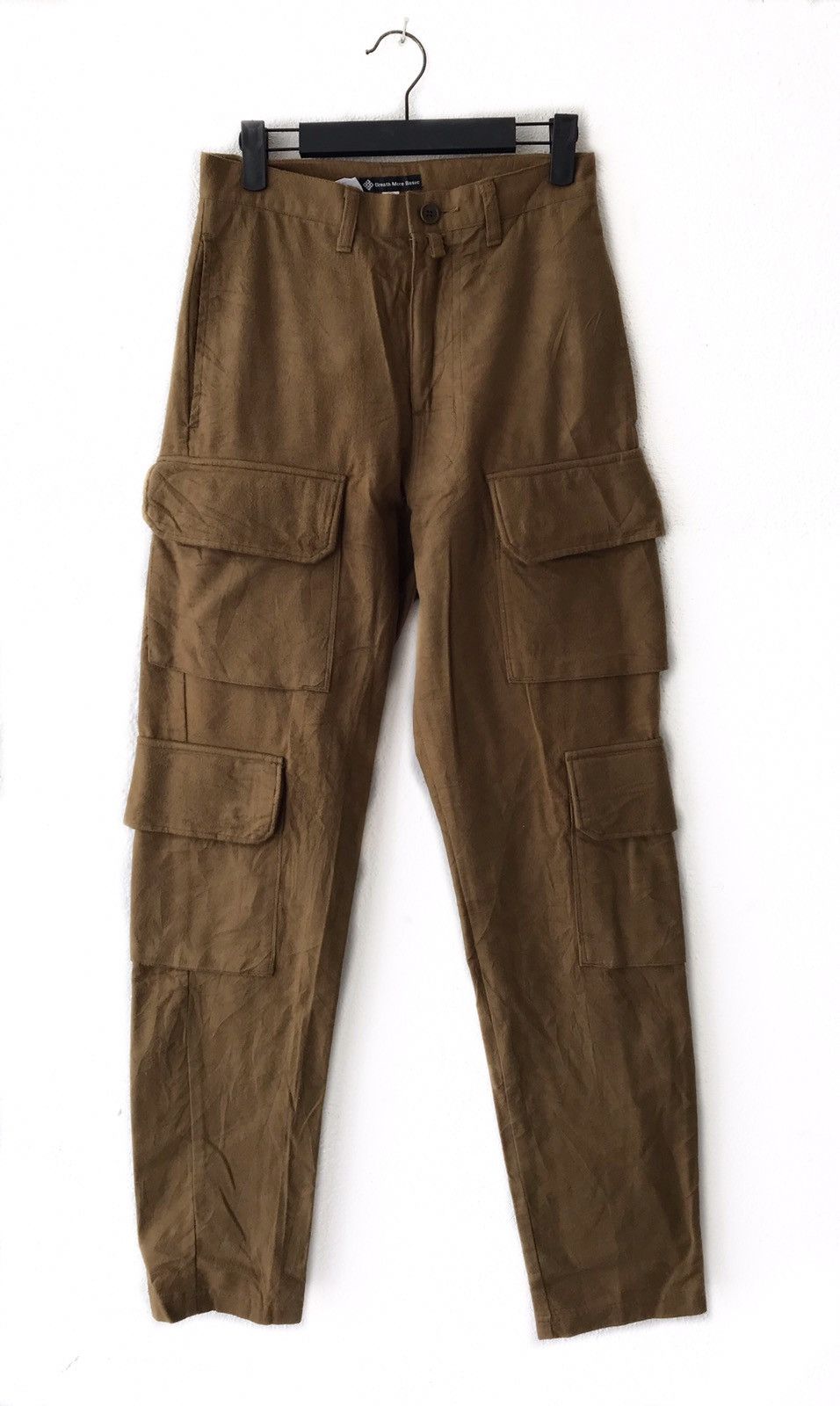 Breath & Stone × Japanese Brand Made In Japan Breath More Basic tactical Cargo Trousers Size US 26 / EU 42 - 1 Thumbnail