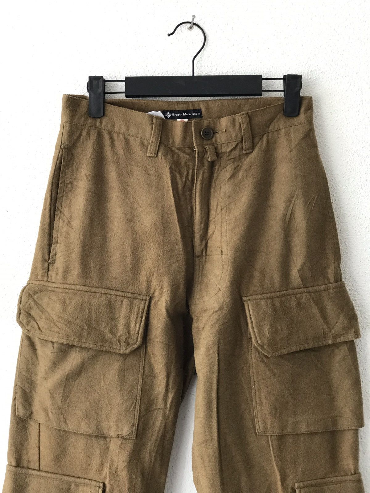 Breath & Stone × Japanese Brand Made In Japan Breath More Basic tactical Cargo Trousers Size US 26 / EU 42 - 2 Thumbnail