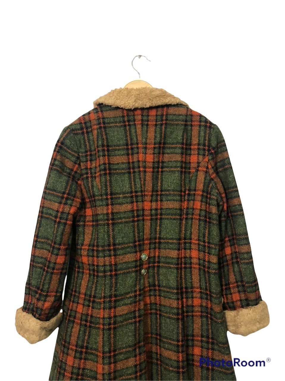 Japanese Brand Vintage Fine Fit Plaid Wool Trench Coat Jacket Size S / US 4 / IT 40 - 8 Thumbnail