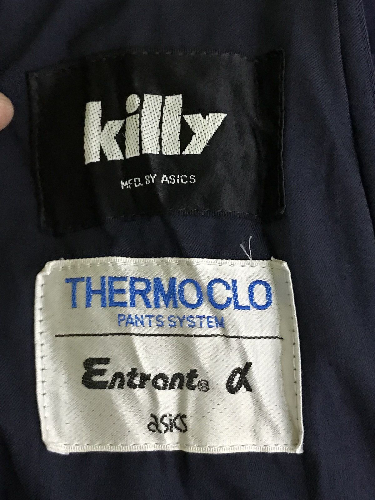 Asics Made In Japan Vintage Killy thermo Clo Overall Ski Pant Size US 27 - 8 Thumbnail
