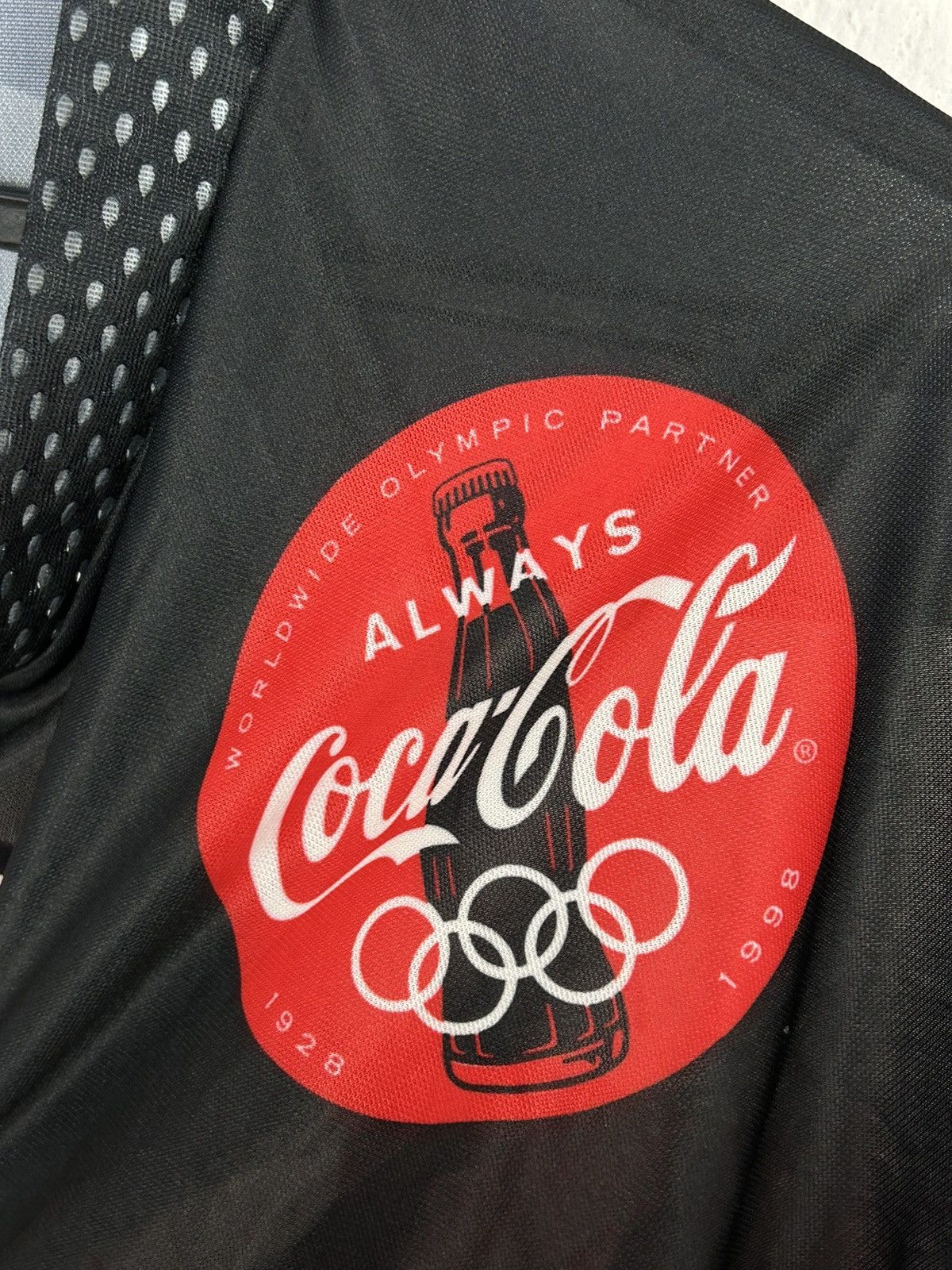 Coca Cola 90s Vintage Coca Cola 1998 70 Years Anni Hockey Jersey Size US L / EU 52-54 / 3 - 4 Thumbnail