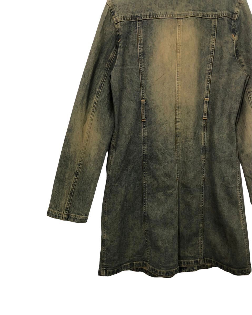 Japanese Brand Vintage BWH Button Ups Faded Trench Jacket Size XS / US 0-2 / IT 36-38 - 8 Thumbnail