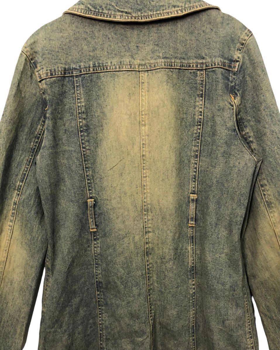 Japanese Brand Vintage BWH Button Ups Faded Trench Jacket Size XS / US 0-2 / IT 36-38 - 10 Thumbnail