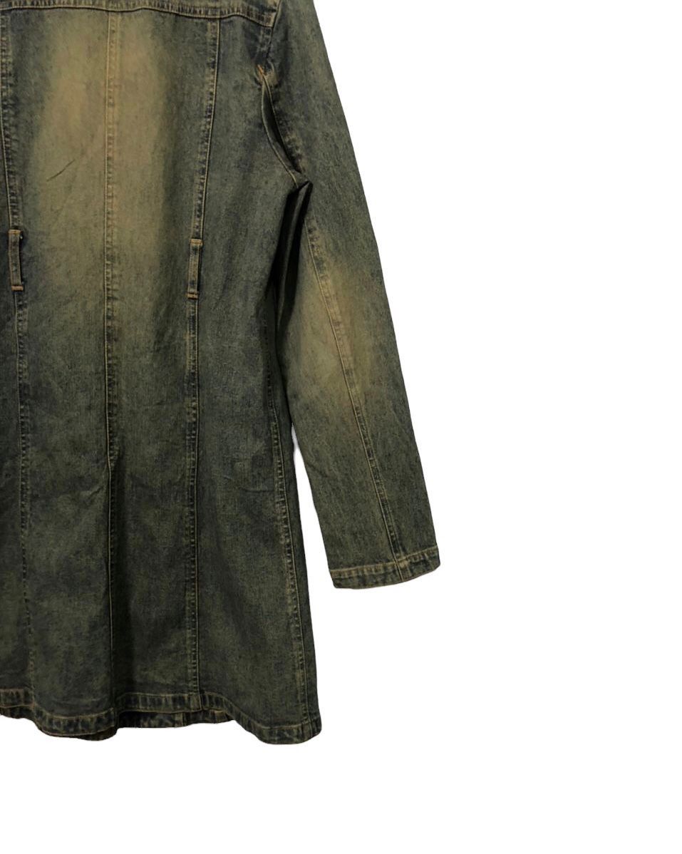 Japanese Brand Vintage BWH Button Ups Faded Trench Jacket Size XS / US 0-2 / IT 36-38 - 7 Thumbnail