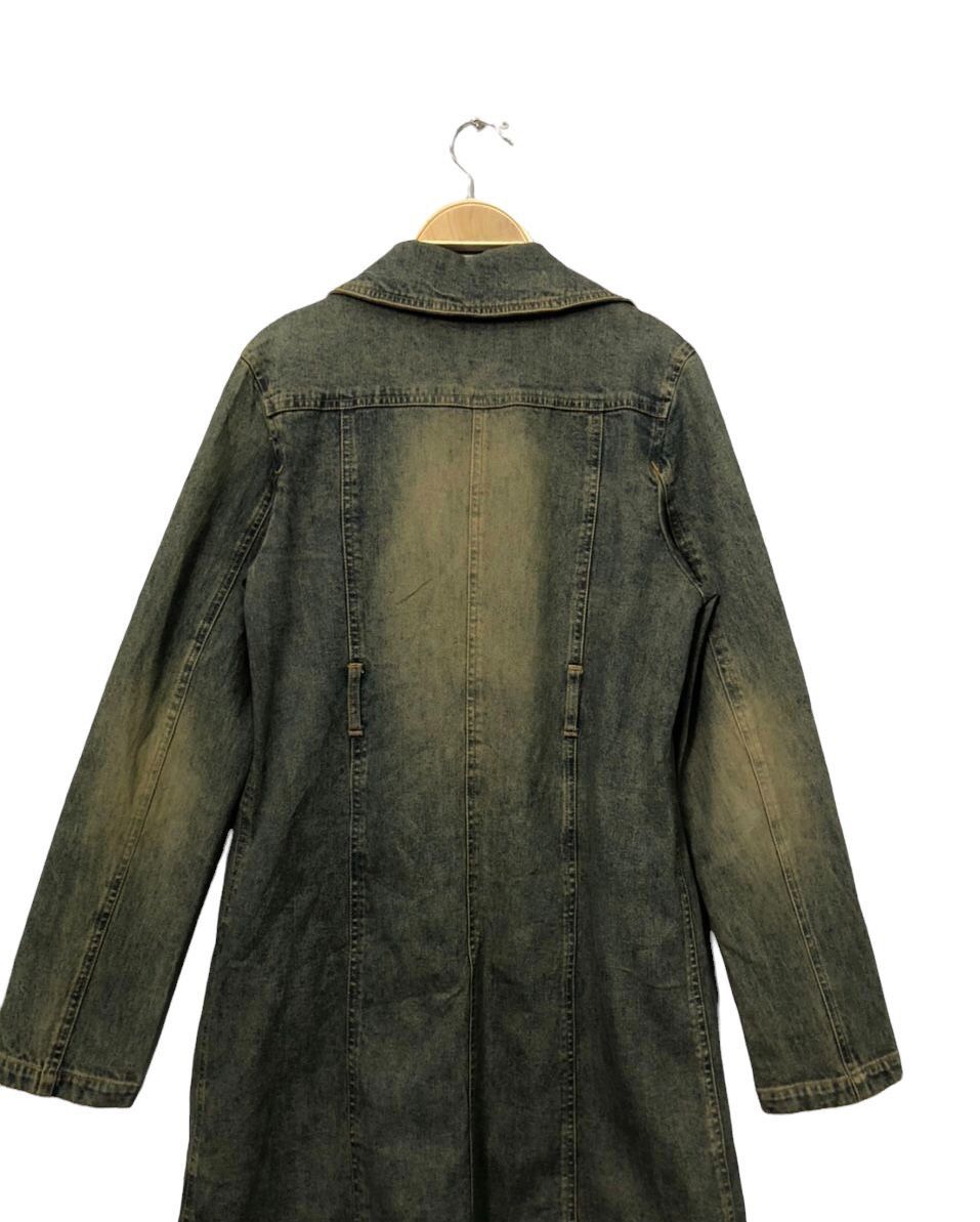 Japanese Brand Vintage BWH Button Ups Faded Trench Jacket Size XS / US 0-2 / IT 36-38 - 9 Thumbnail